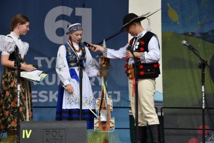Mała scena Tygodnia Kultury Beskidzkiej w Wiśle